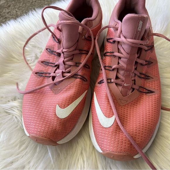 Nike Mauve Pink Lace Up Sneakers - Picture 2 of 5